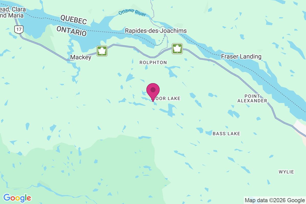 Carte de Moor Lake Station