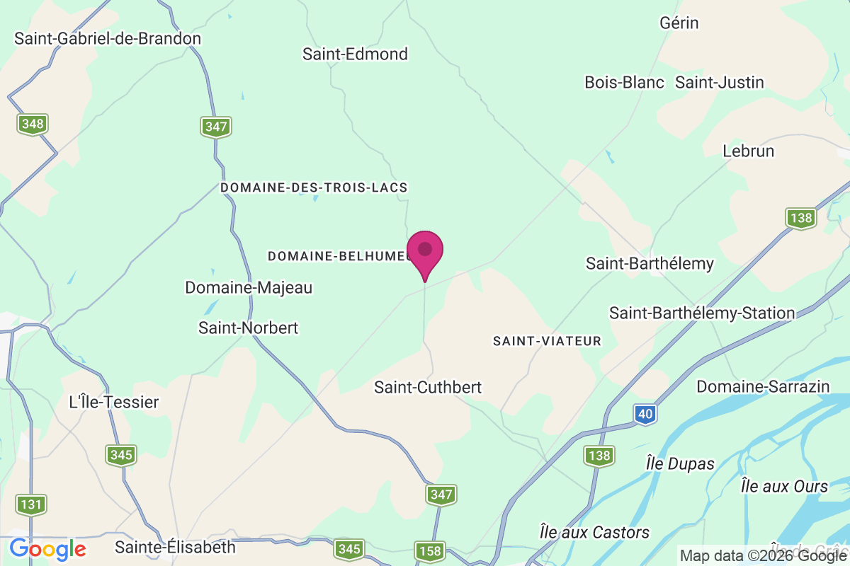 Carte de Saint-Cuthbert