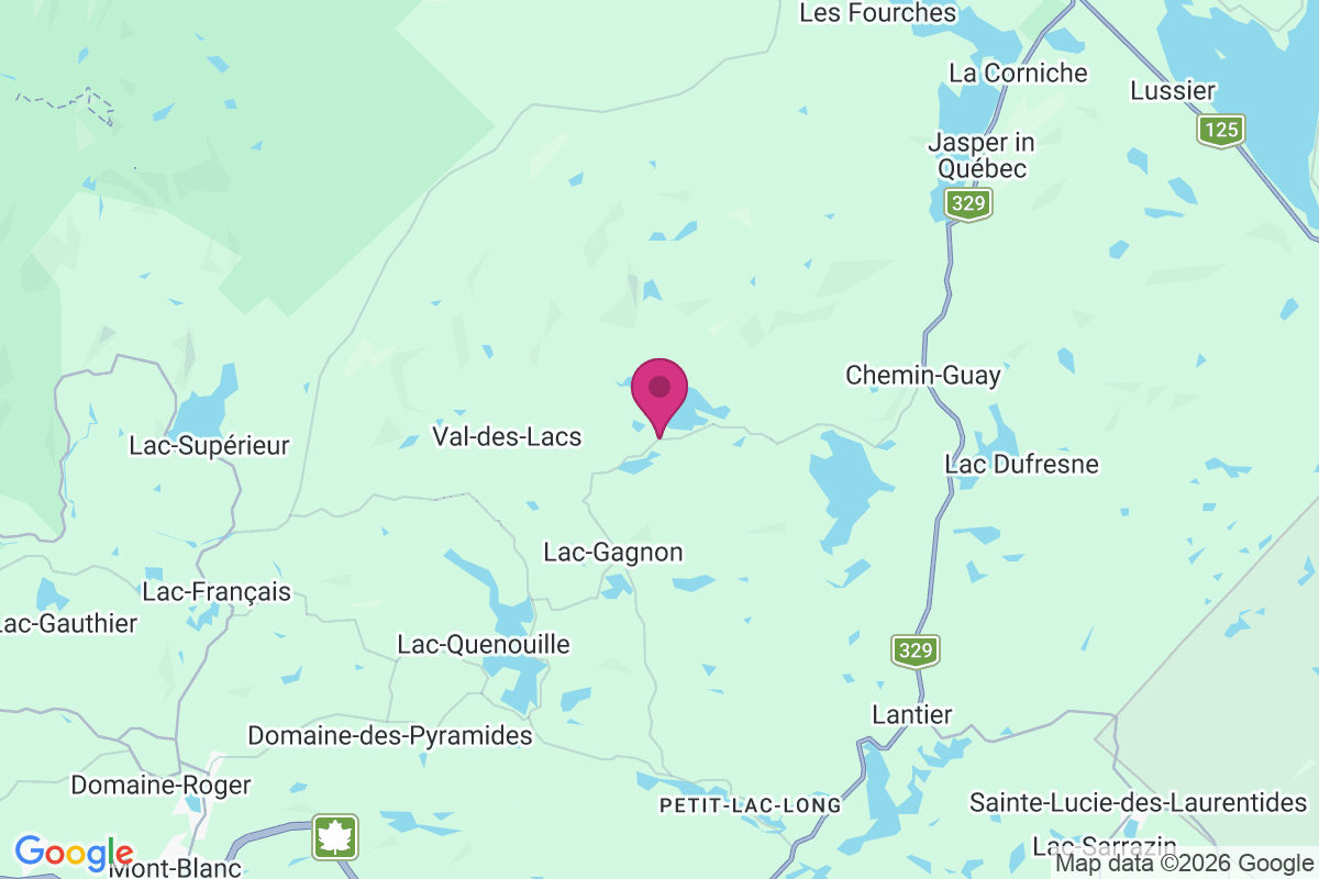 Carte de Lac-de-l'Orignal