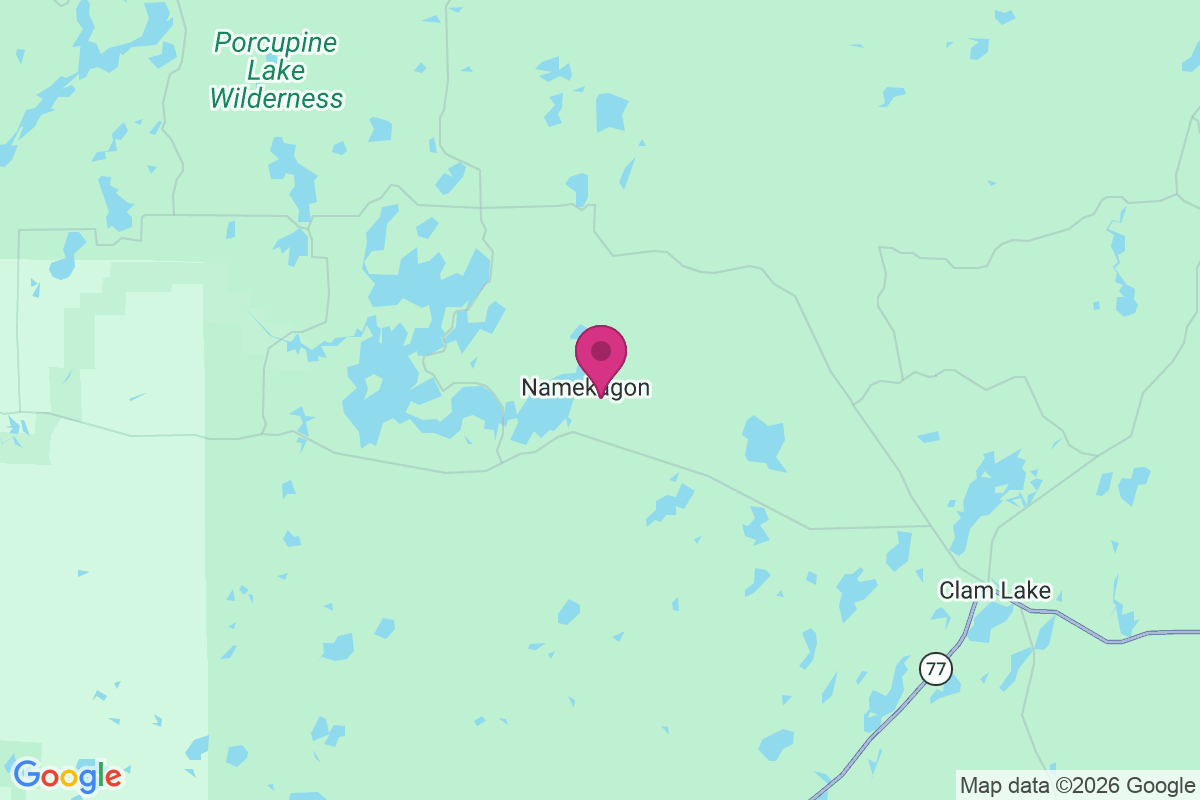 Carte de Namekagon