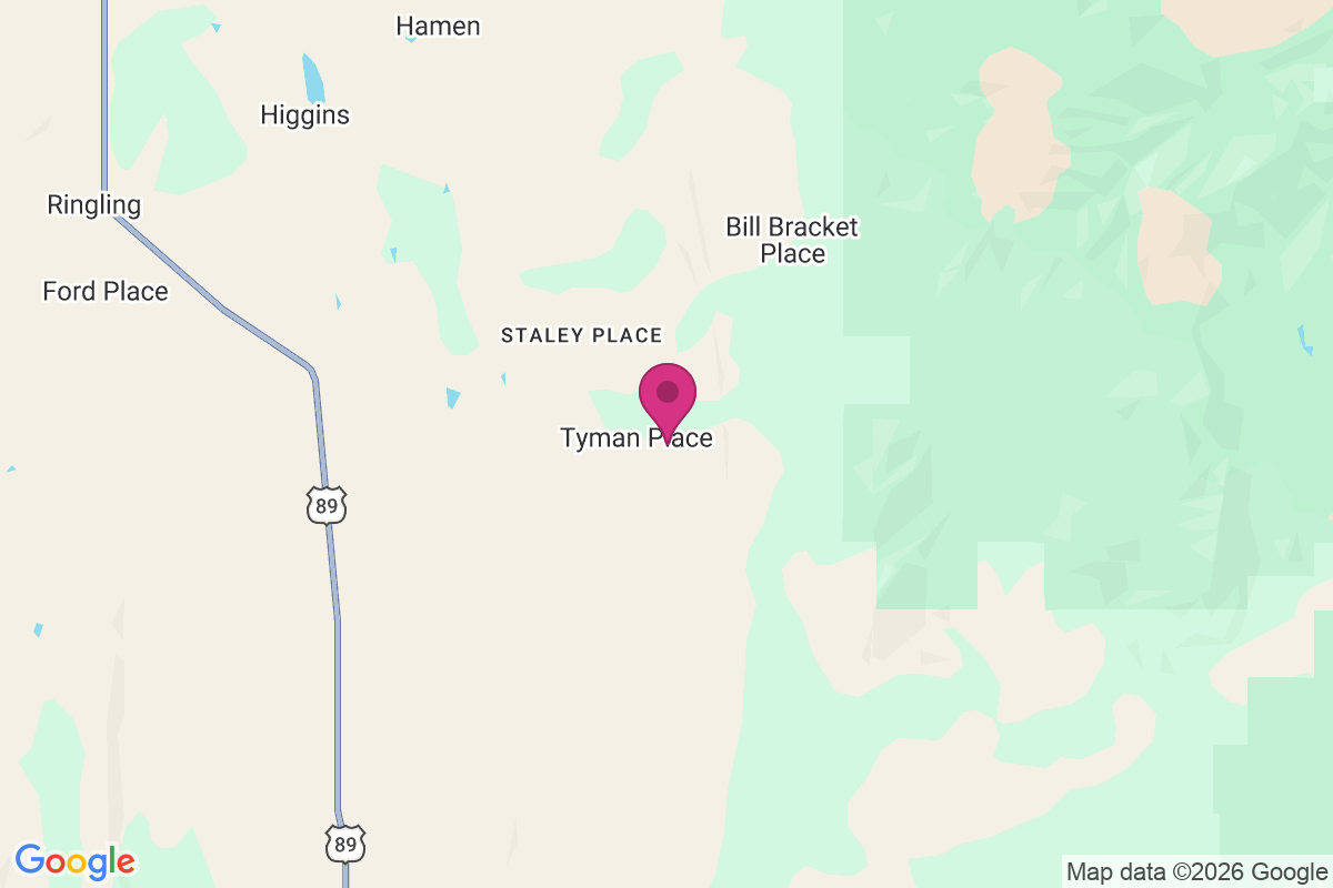 Carte de Tyman Place