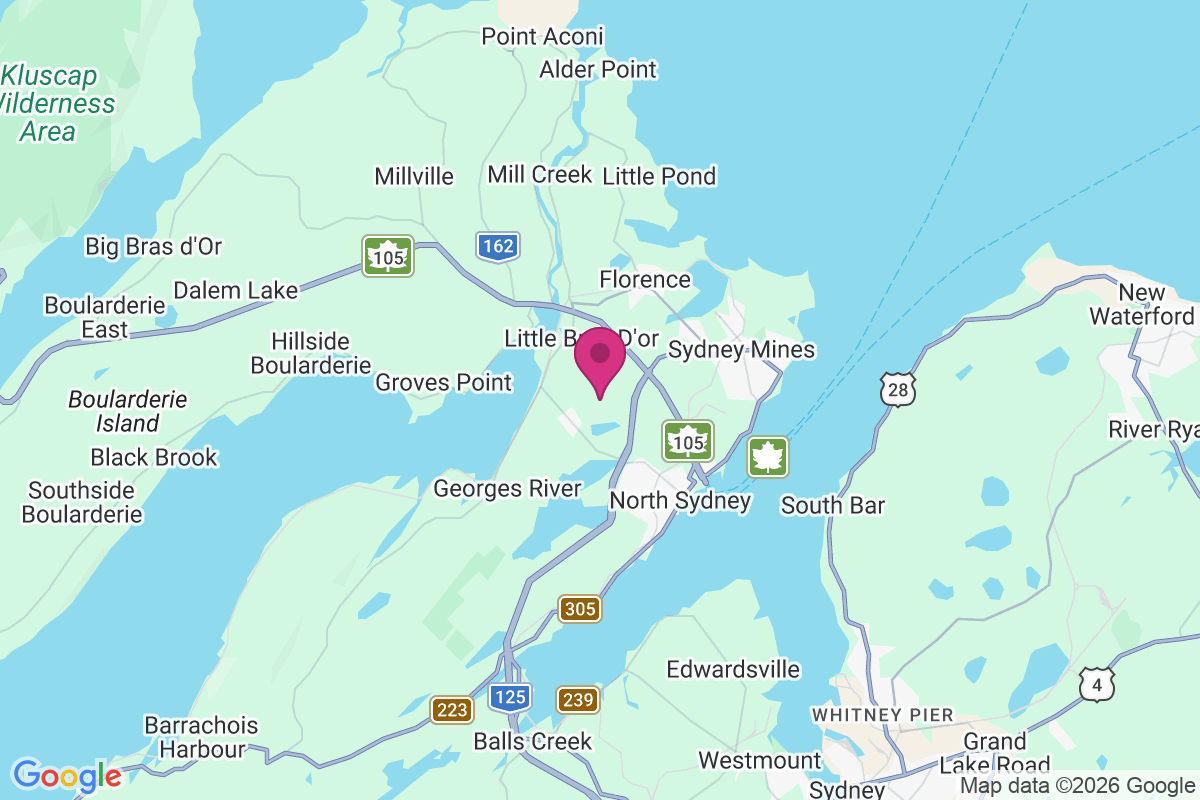Carte de Little Bras d'Or