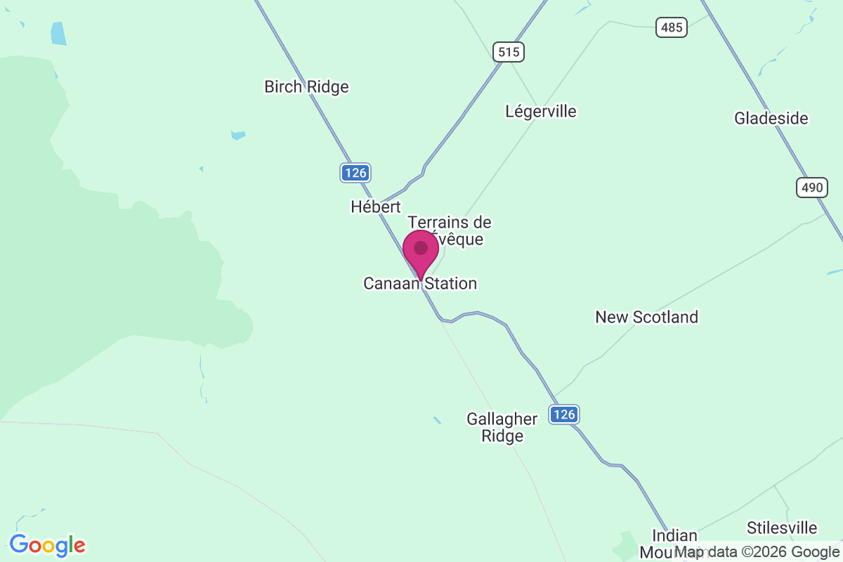 Carte de Canaan Station
