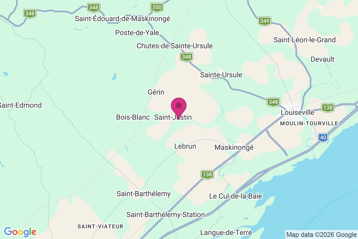 Carte de Saint-Justin