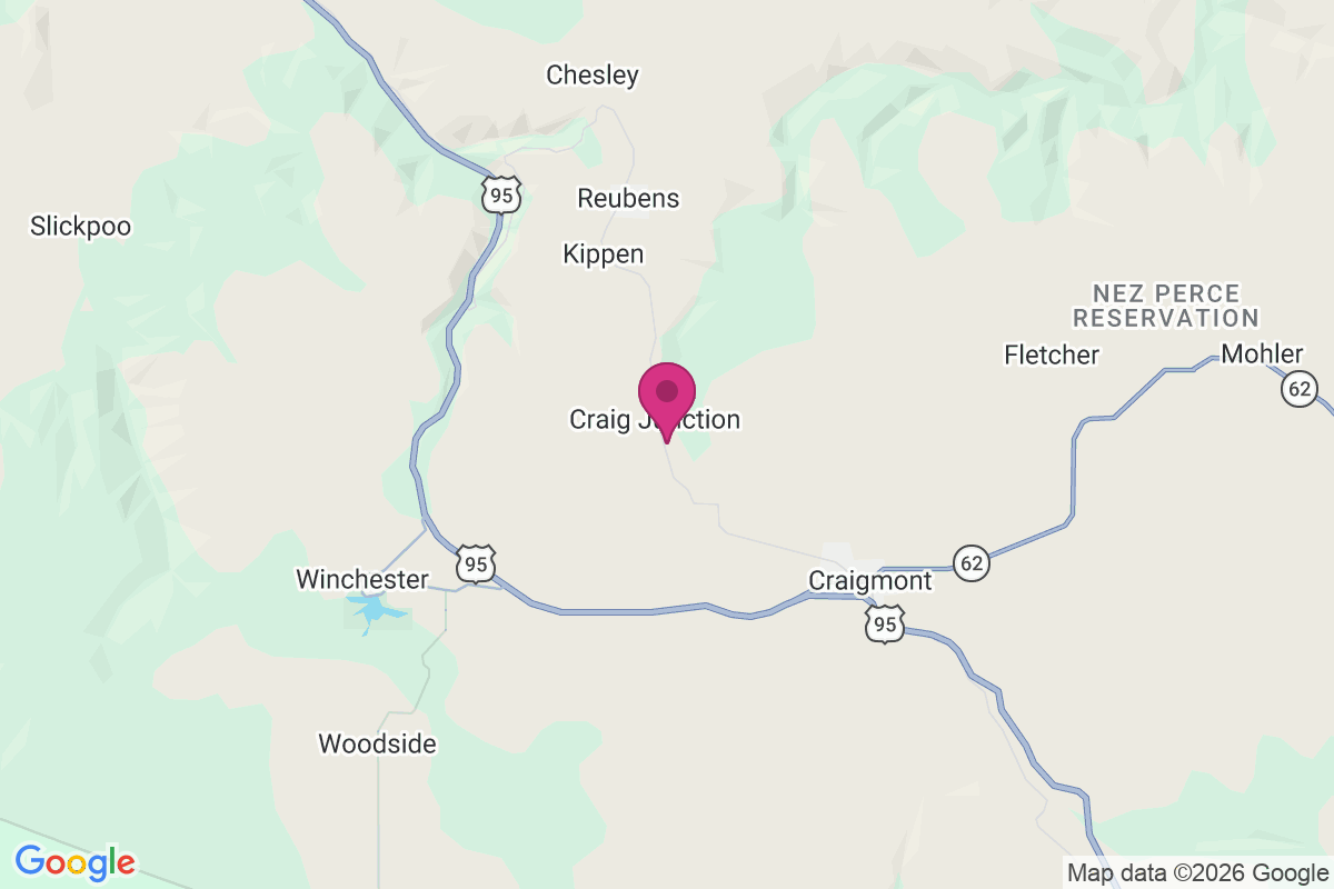 Carte de Craig Junction