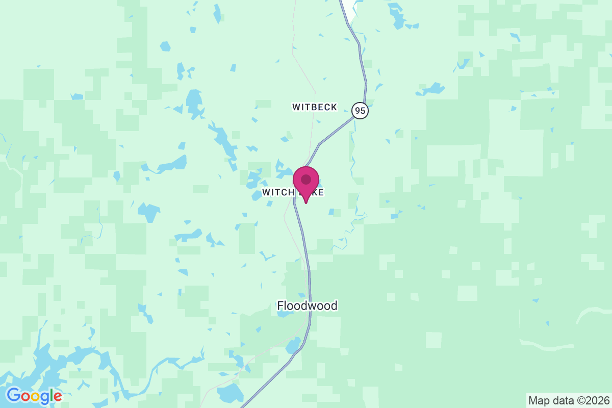 Carte de Witch Lake