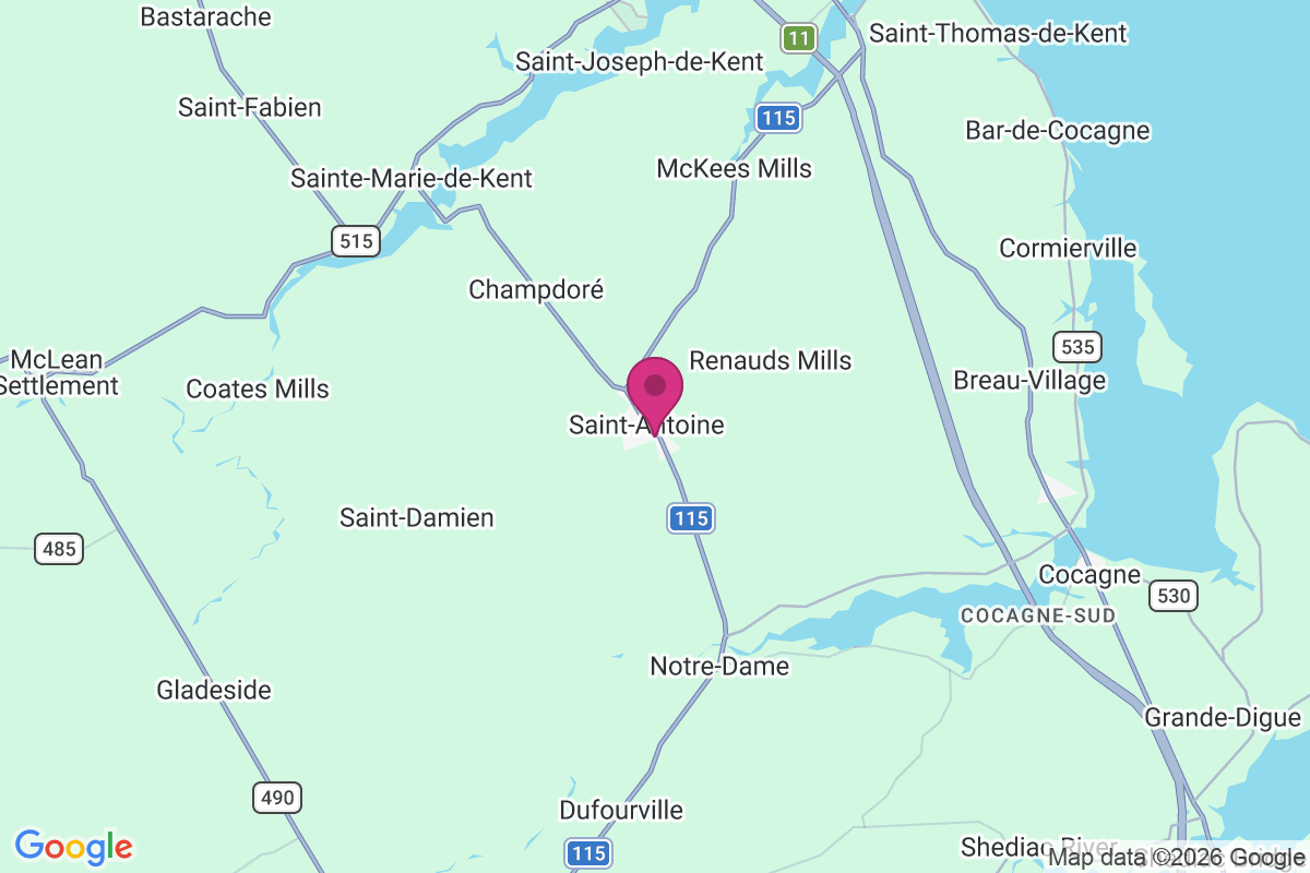 Carte de Saint Anthony