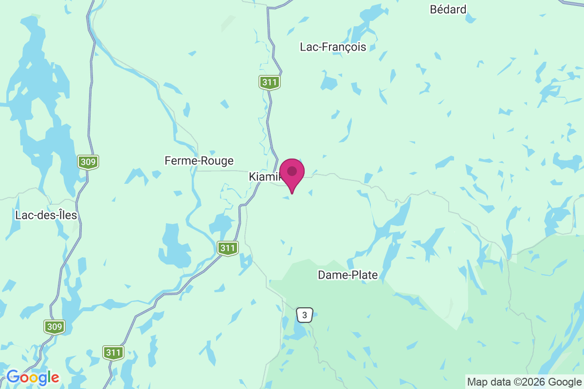 Carte de Kiamika
