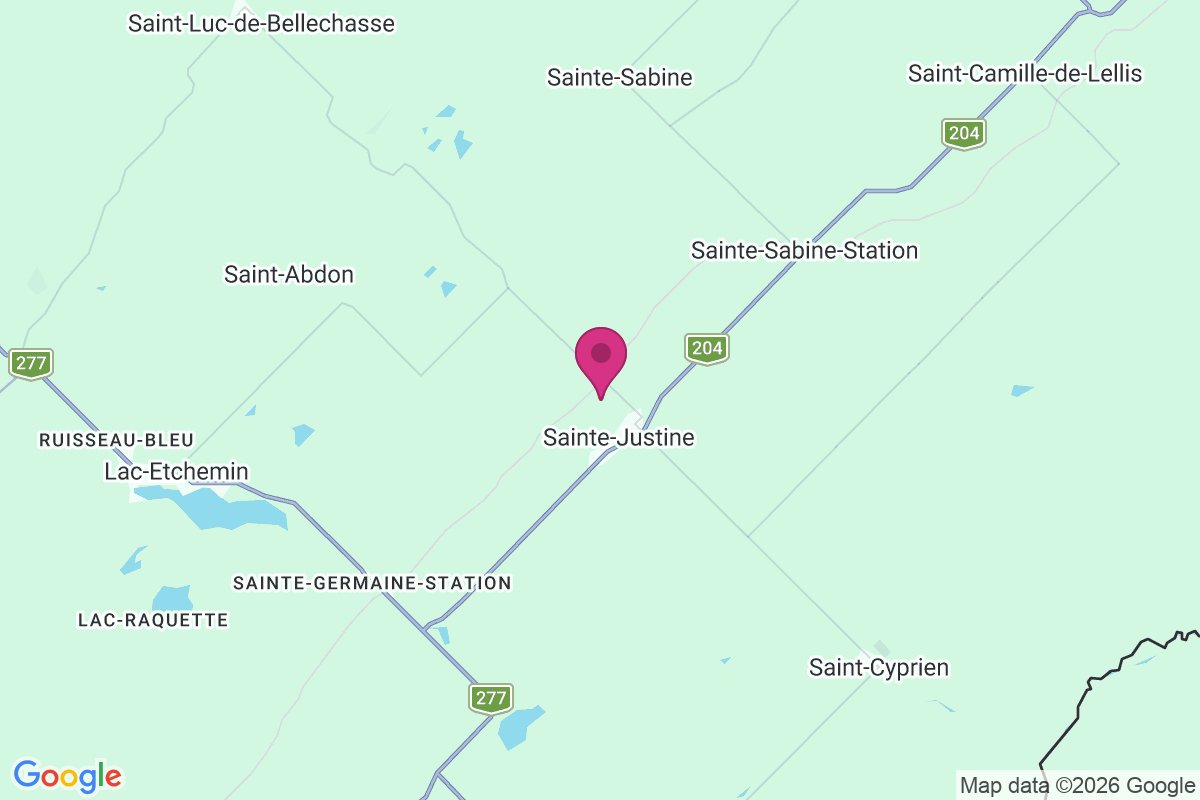 Carte de Sainte-sabine