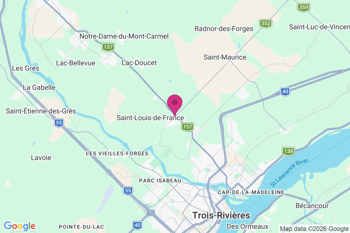 Carte de Saint-Louis-de-France