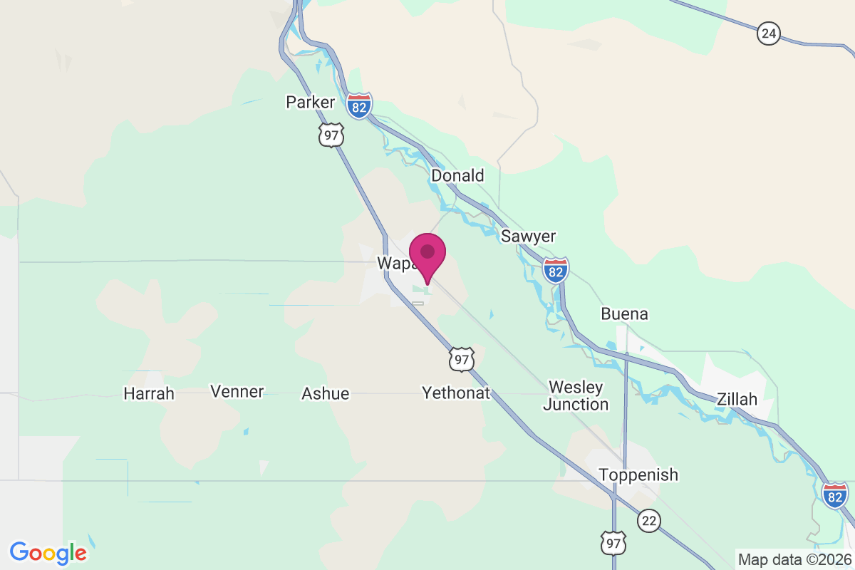 Carte de Wapato