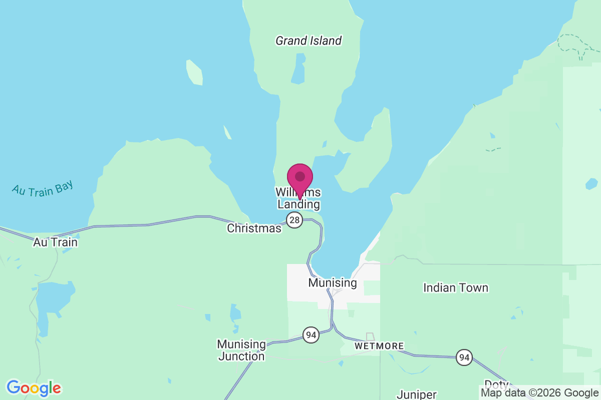 Carte de Williams Landing