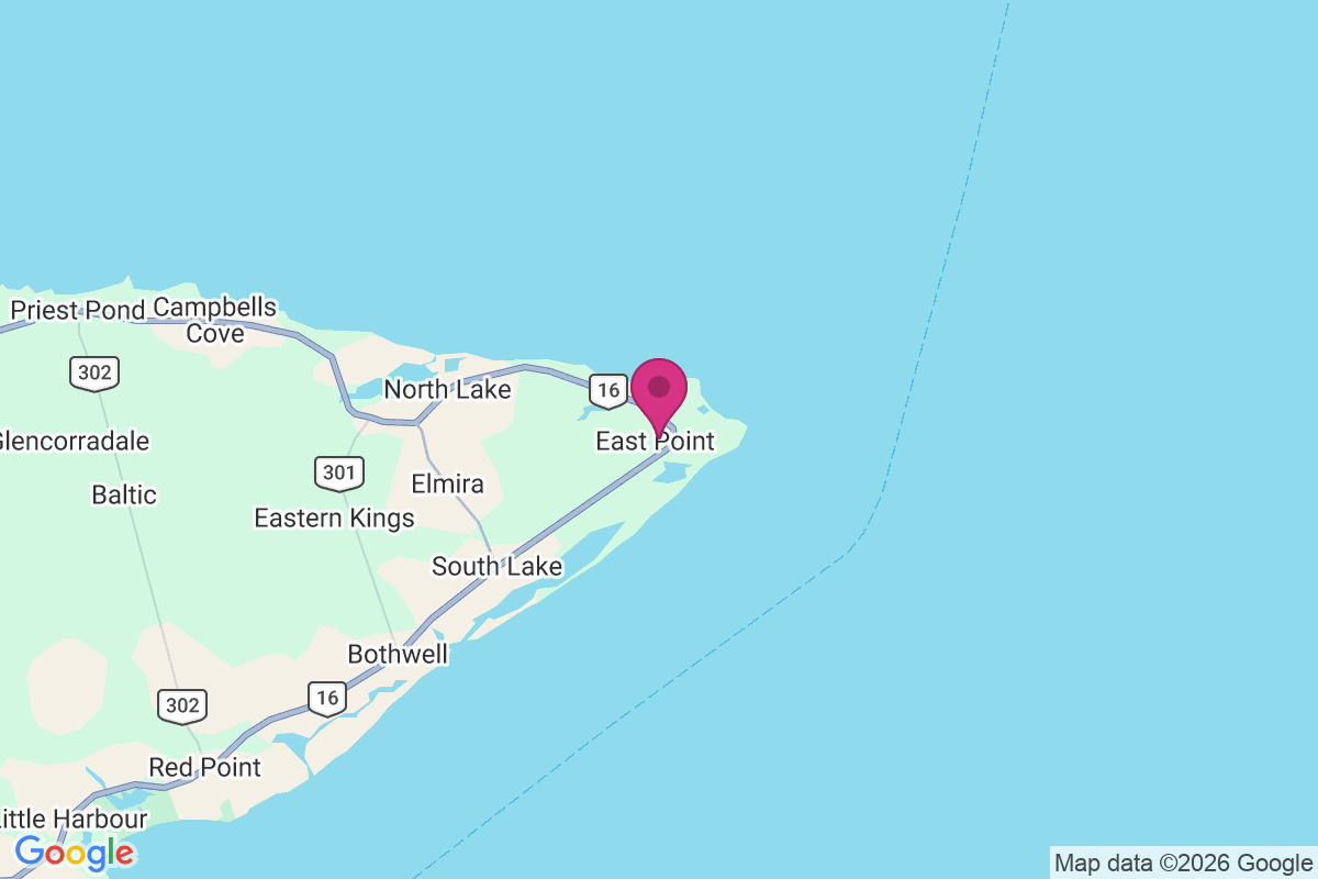 Carte de East Point