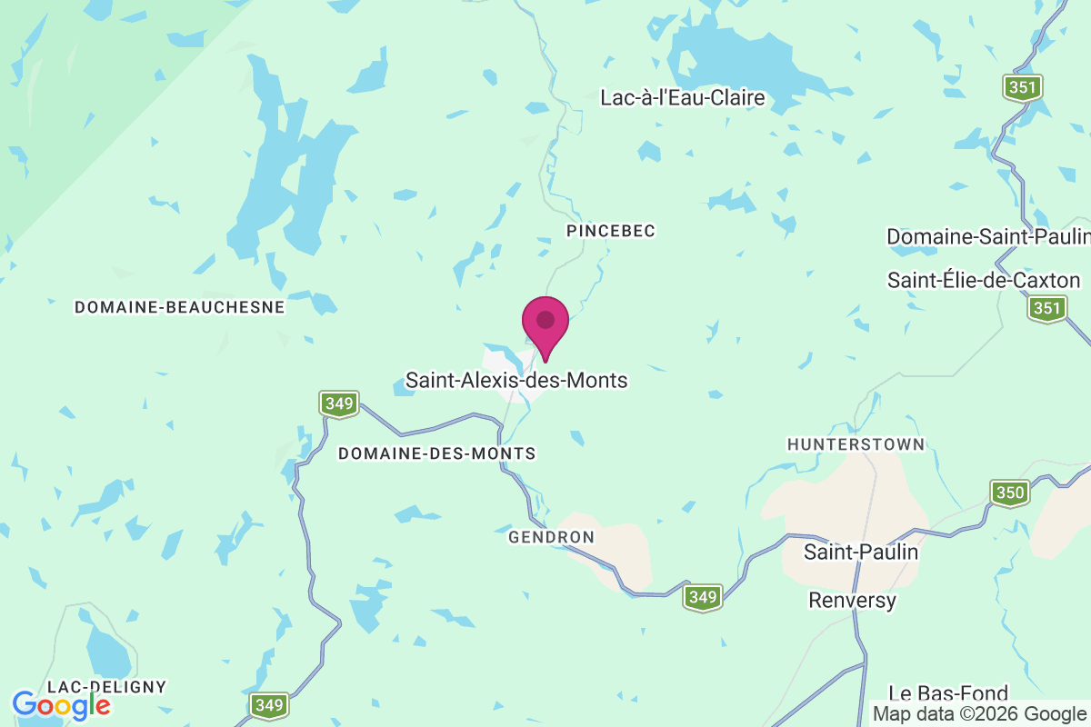Carte de Saint-Alexis-des-Monts