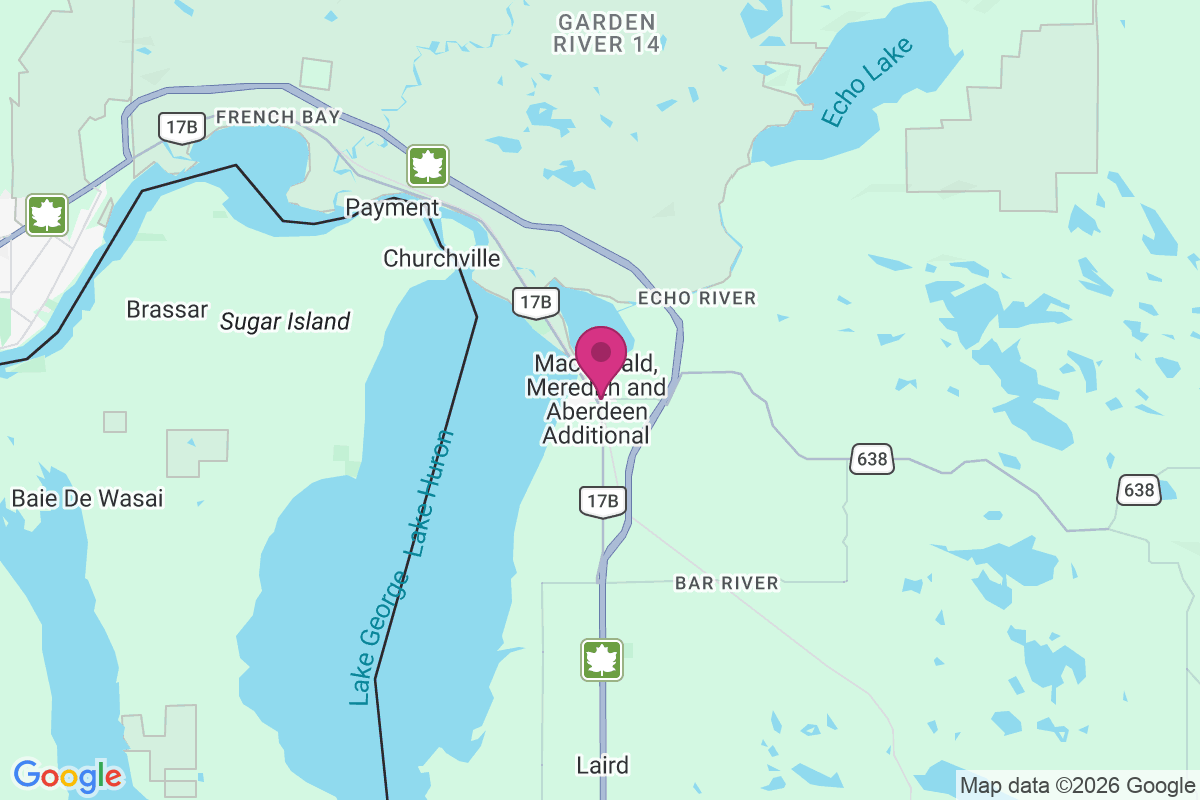 Carte de Echo Bay
