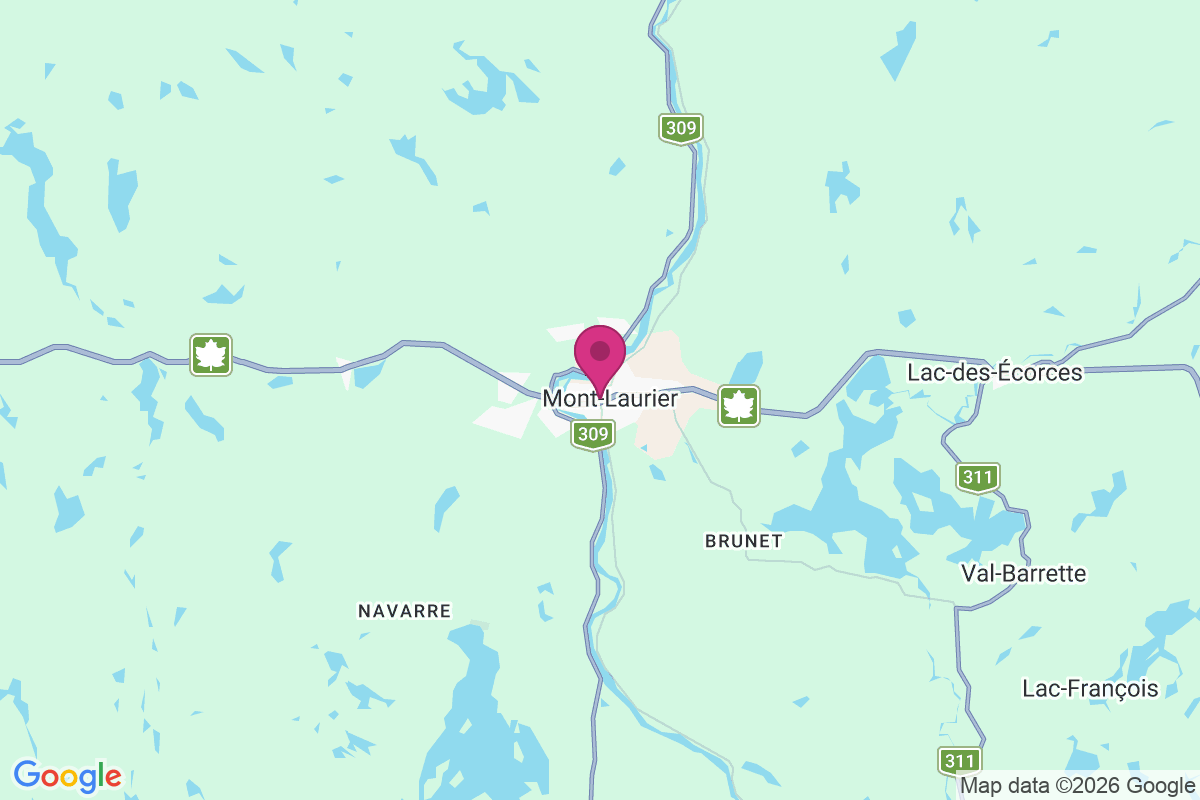 Carte de Mont-Laurier