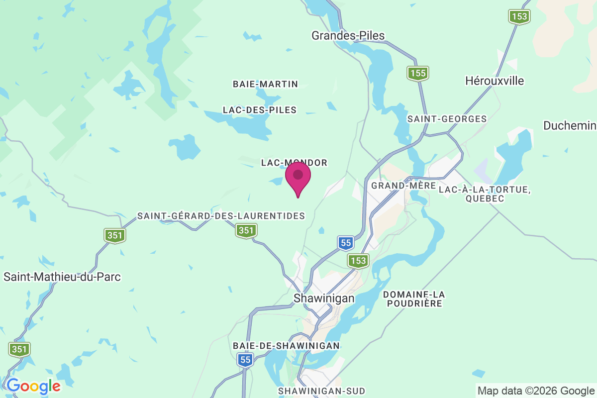 Carte de Lac-Mondor