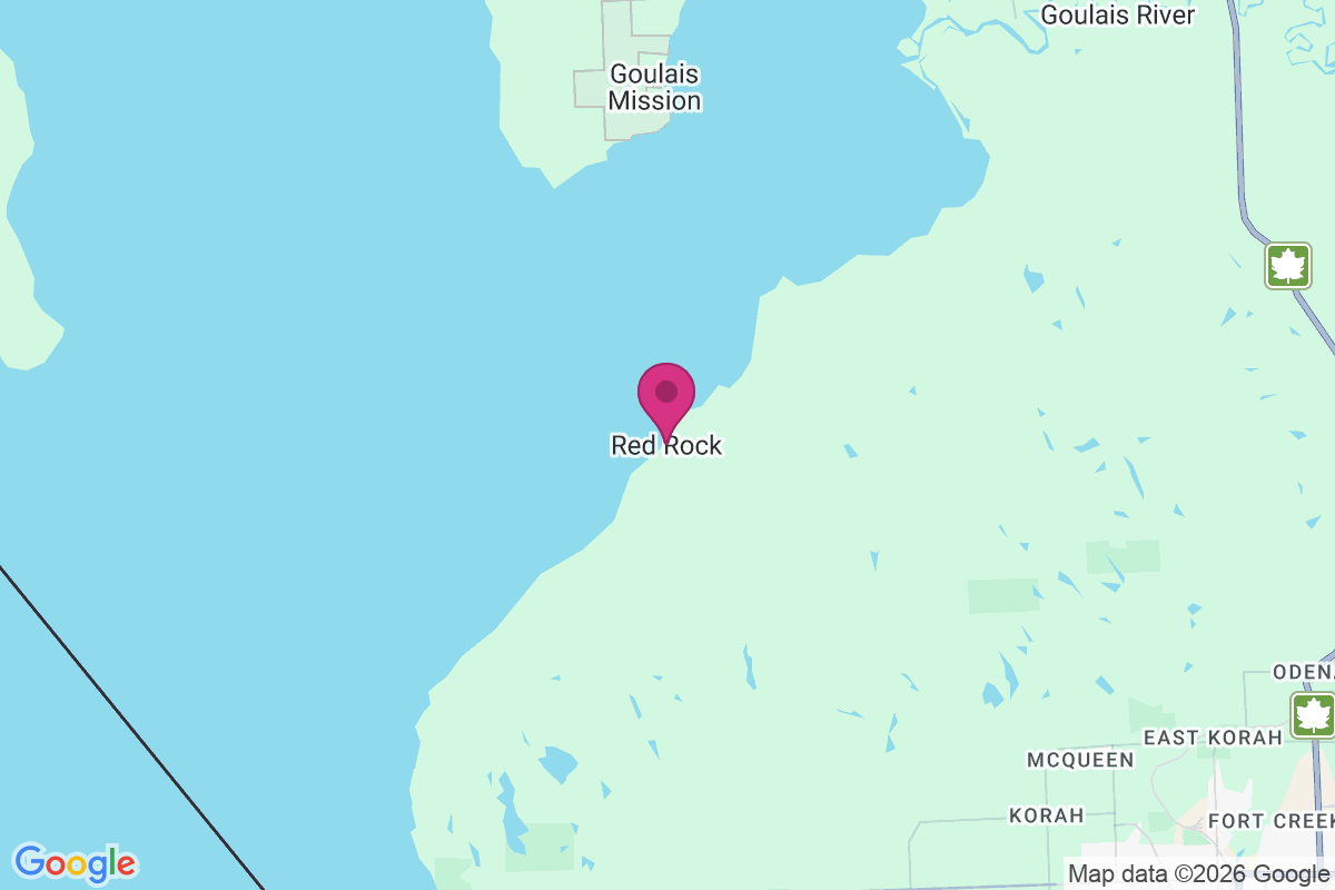 Carte de Red Rock