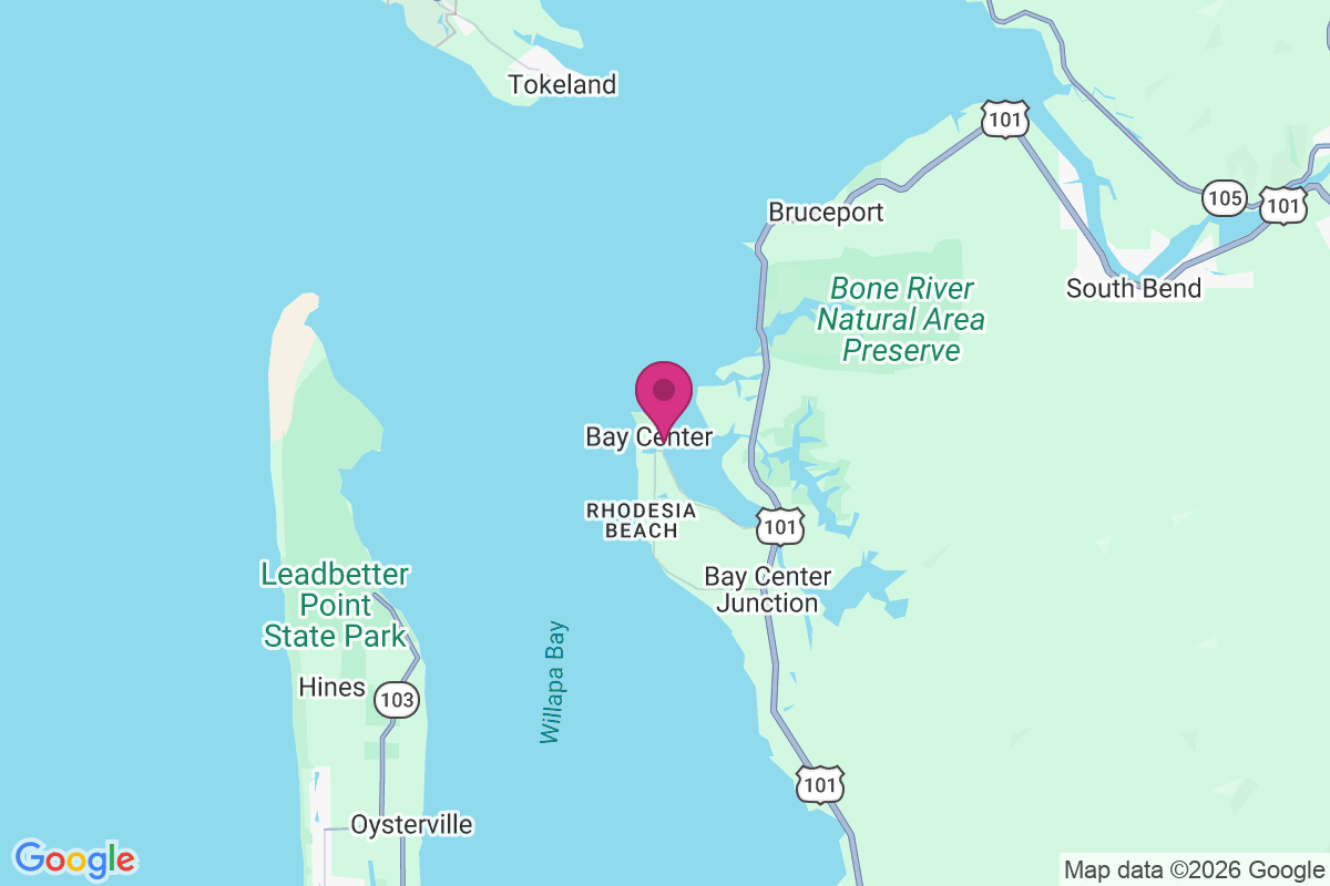 Carte de Bay Center