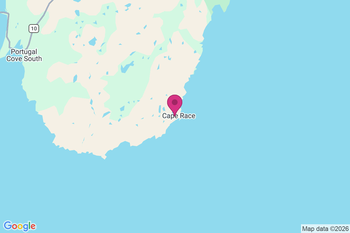 Carte de Cape Race