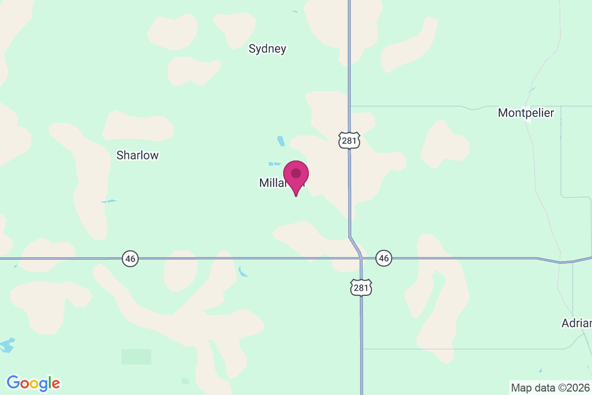 Carte de Millarton