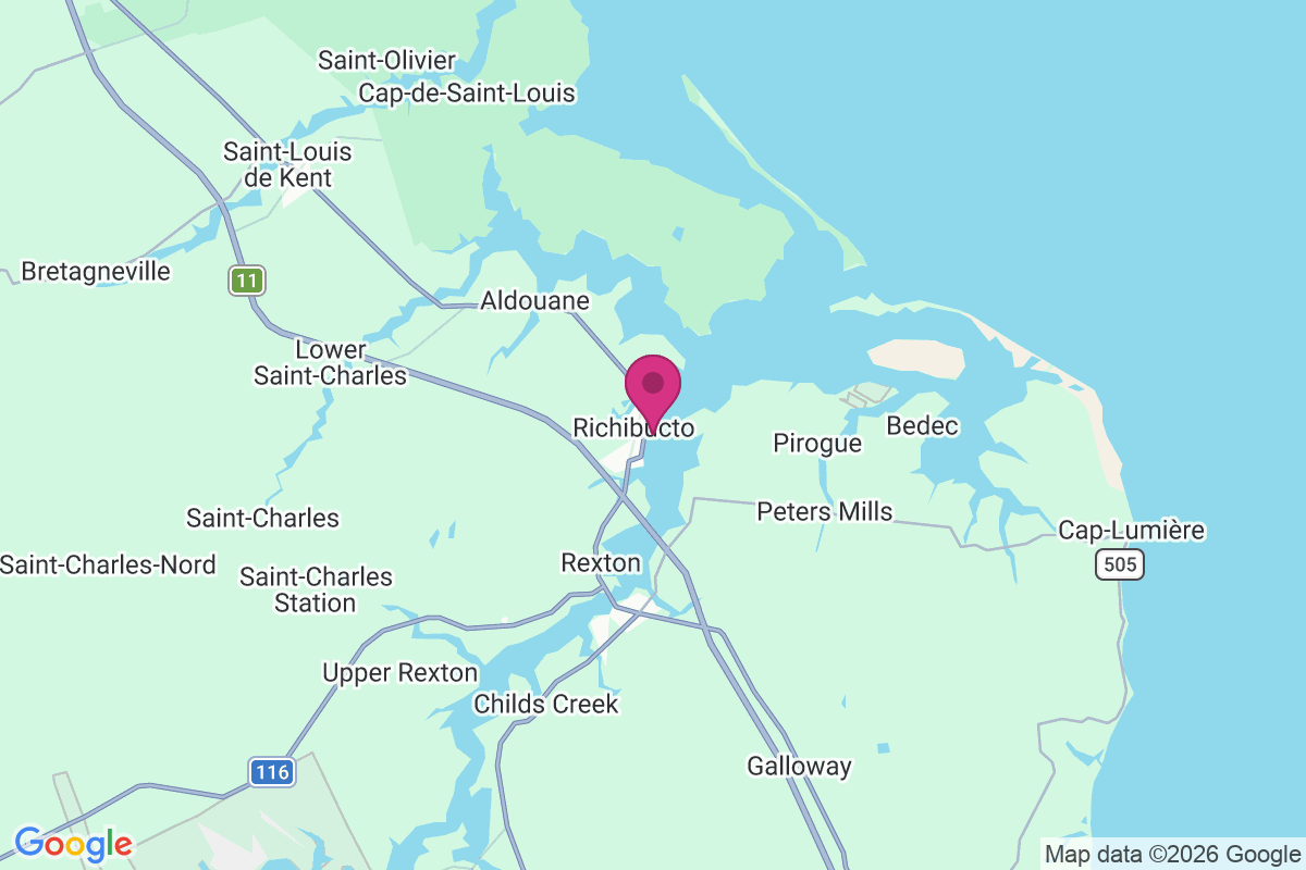 Carte de Richibucto