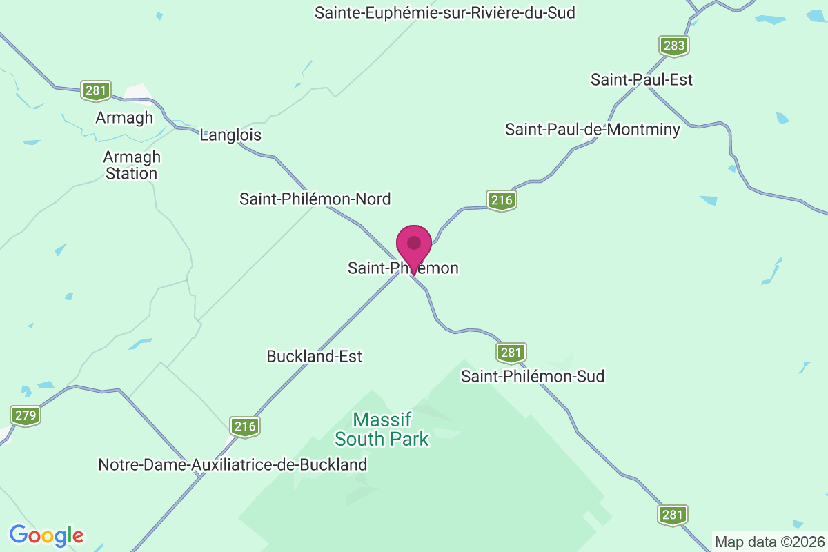Carte de Saint-Philémon