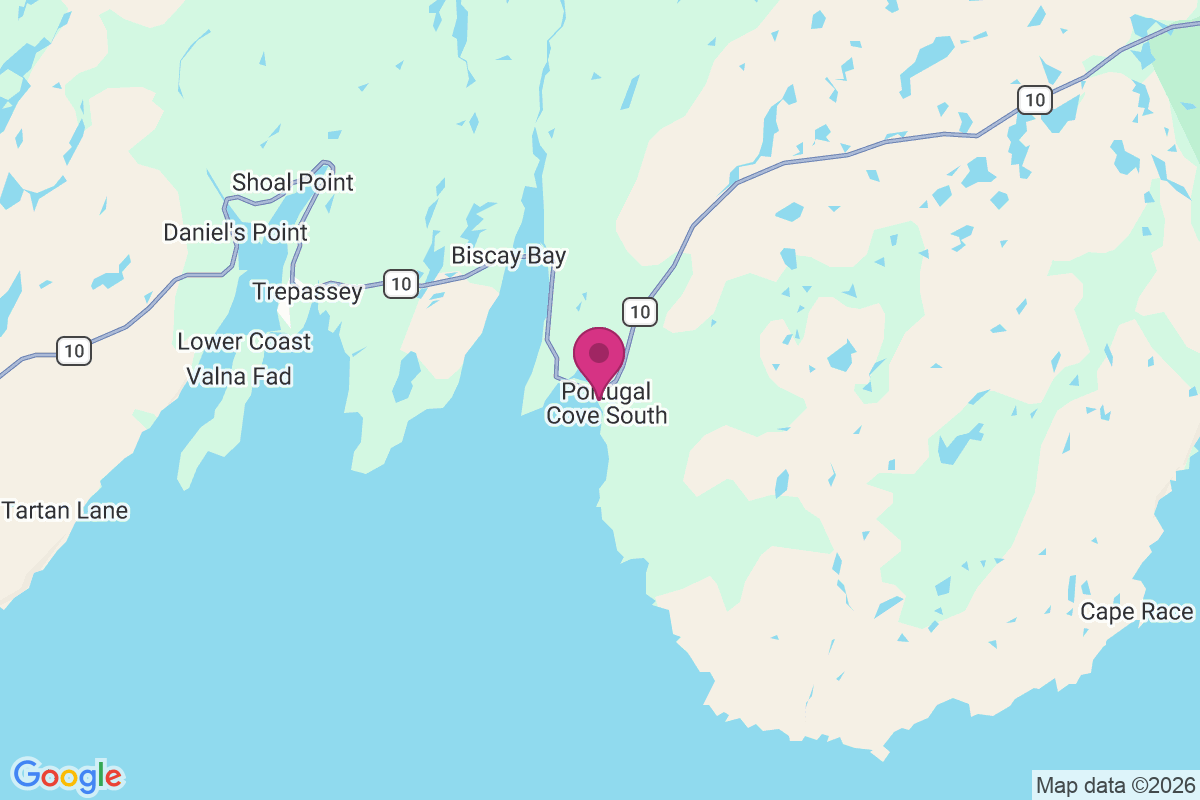 Carte de Portugal Cove South