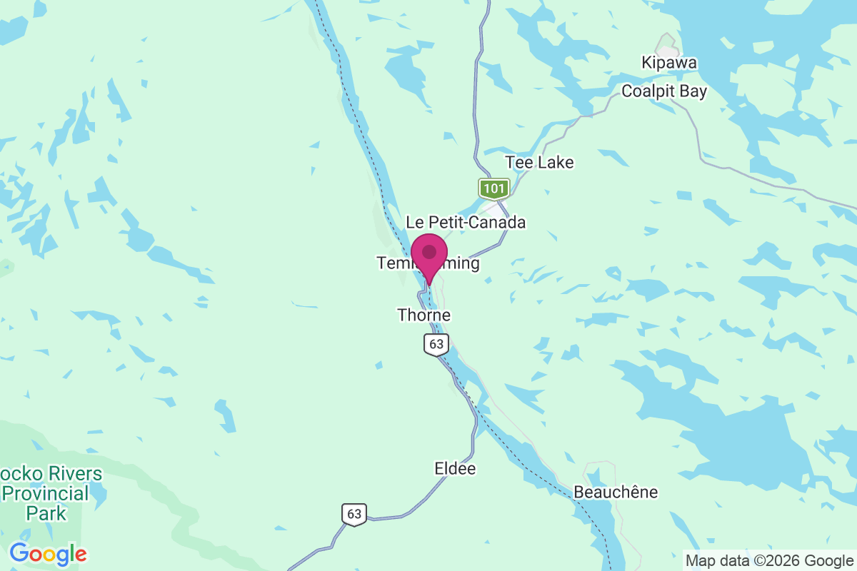Carte de Timiskaming Station