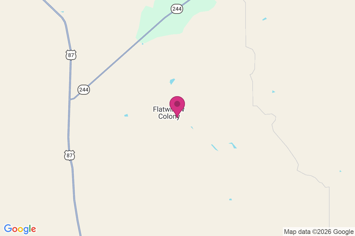 Carte de Flatwillow Colony