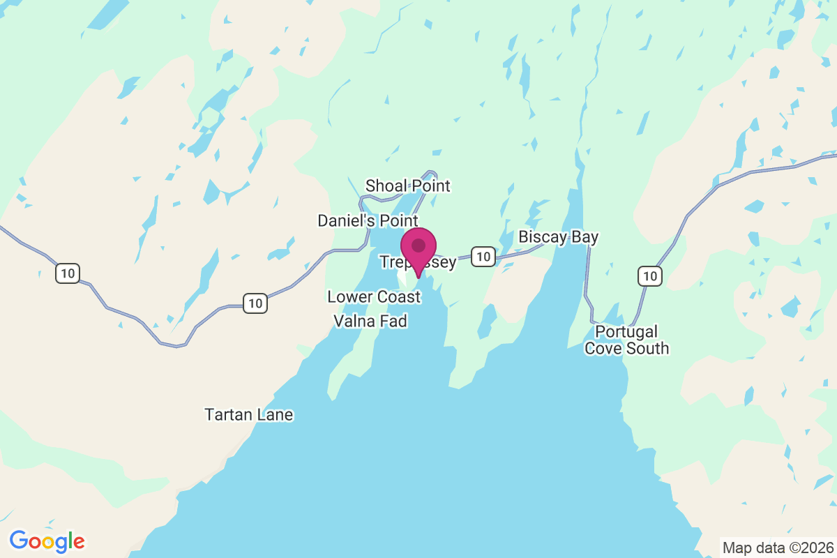 Carte de Trespassey