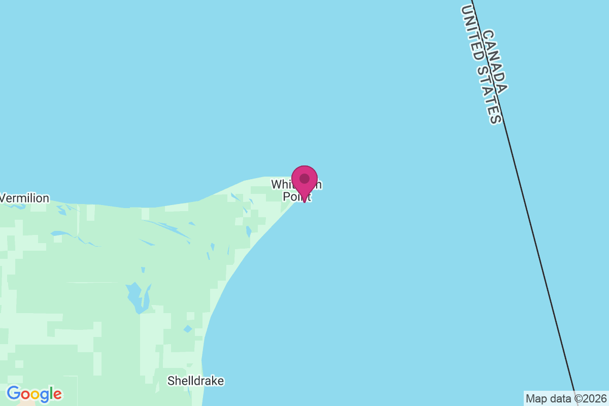 Carte de Whitefish Point