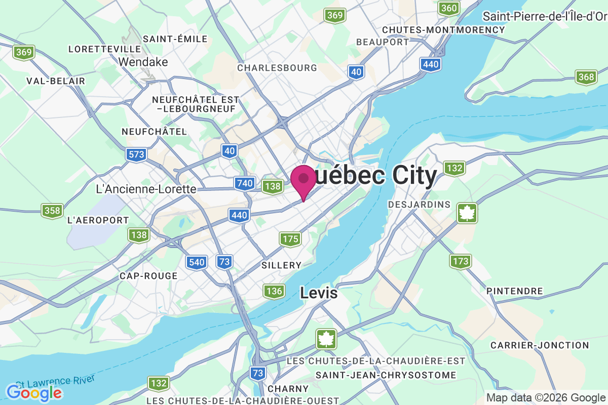 Carte de Québec