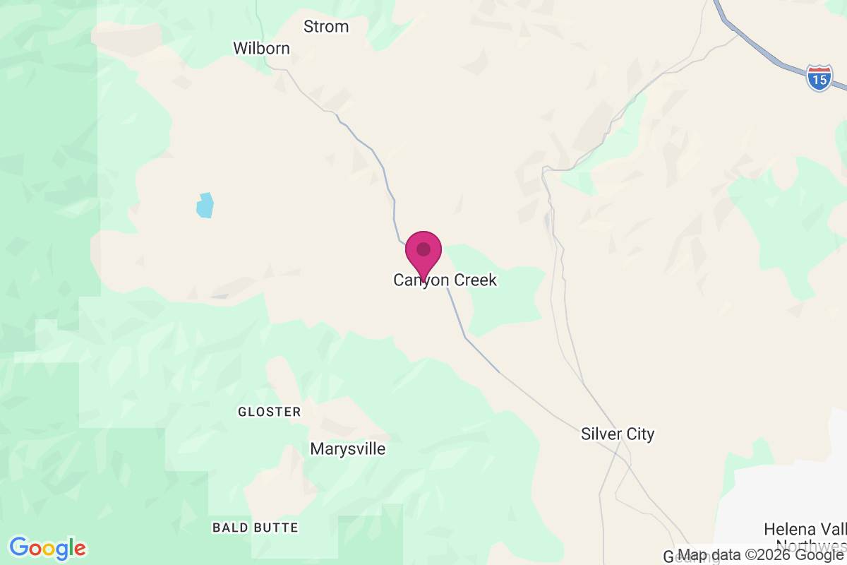 Carte de Canyon Creek