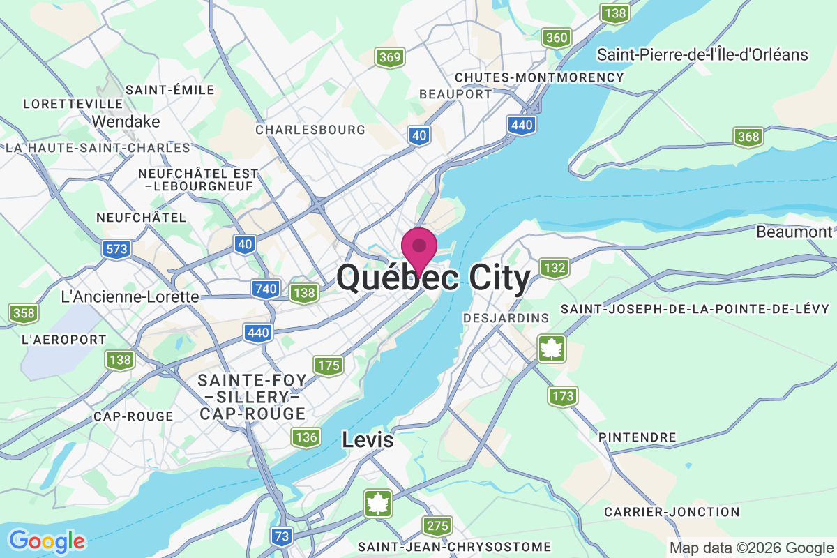 Carte de Québec