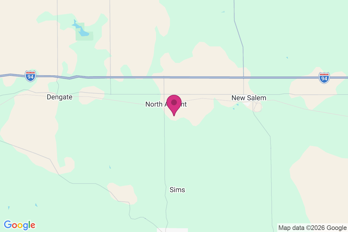 Carte de North Almont