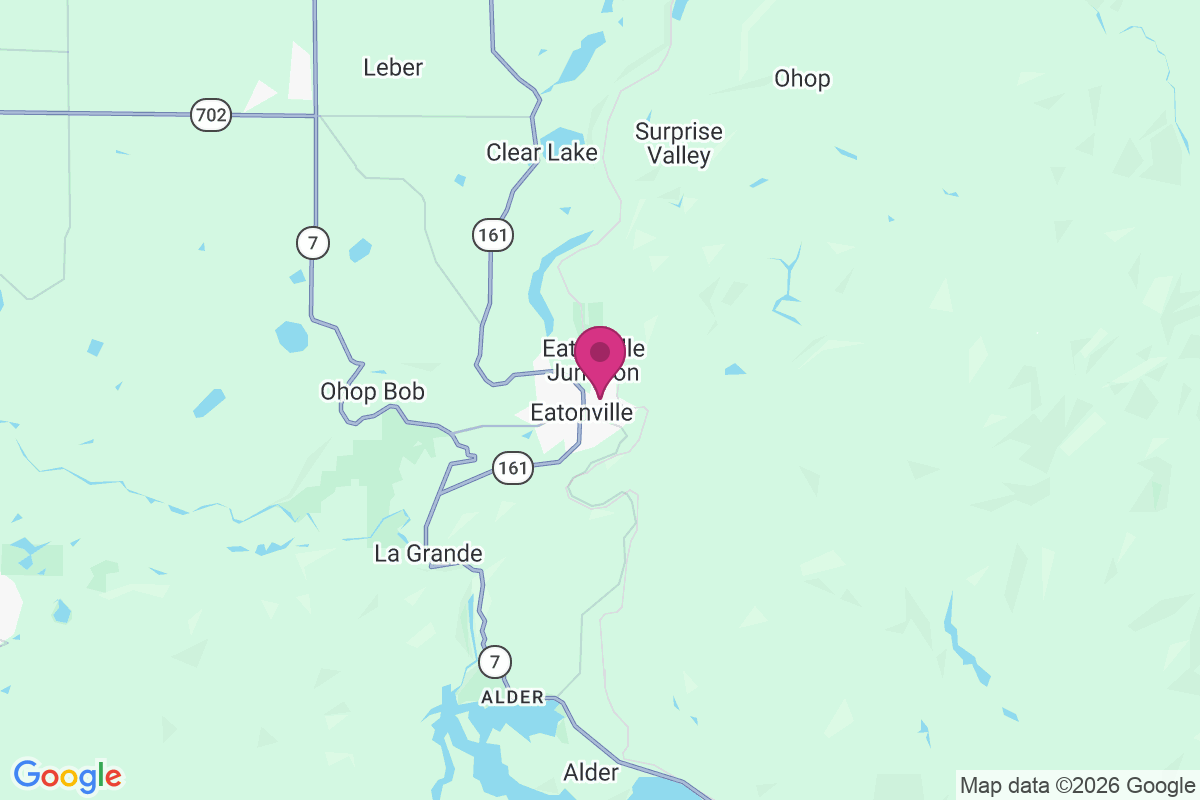 Carte de Eatonville Junction