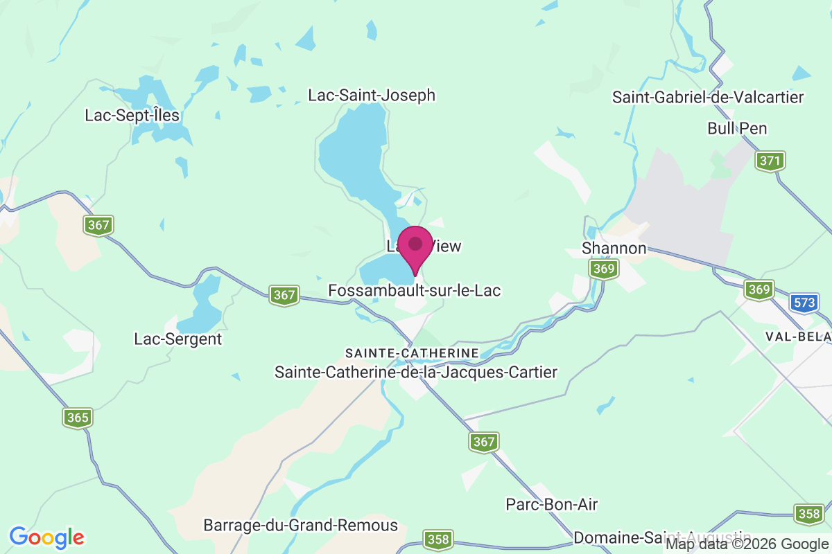 Carte de Fossambault-sur-le-Lac