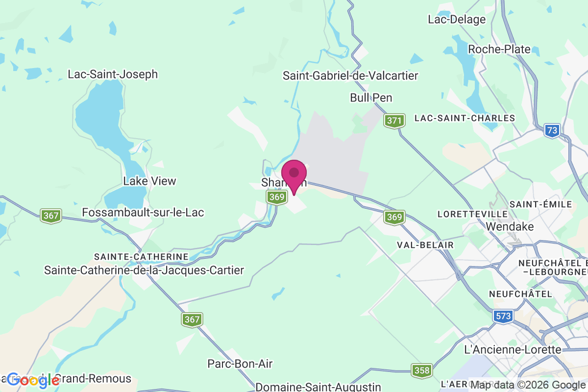 Carte de Valcartier Station