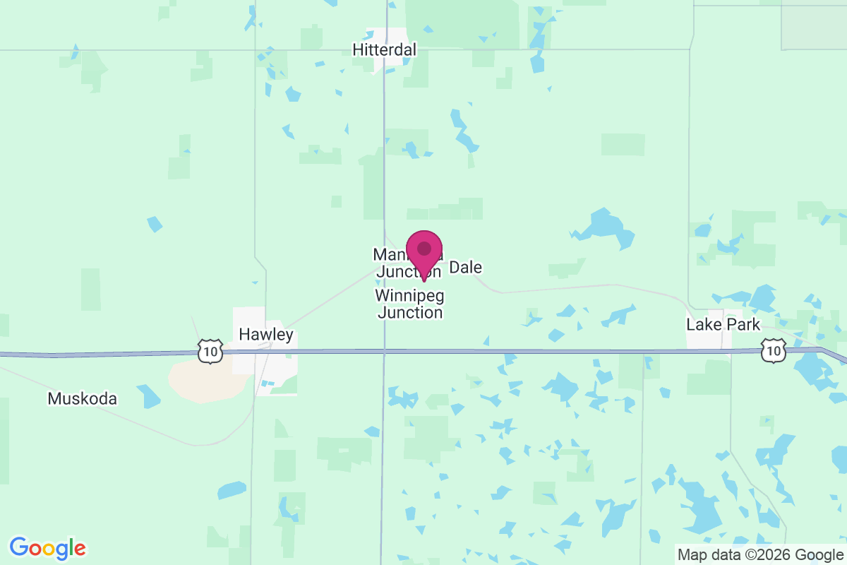 Carte de Manitoba Junction
