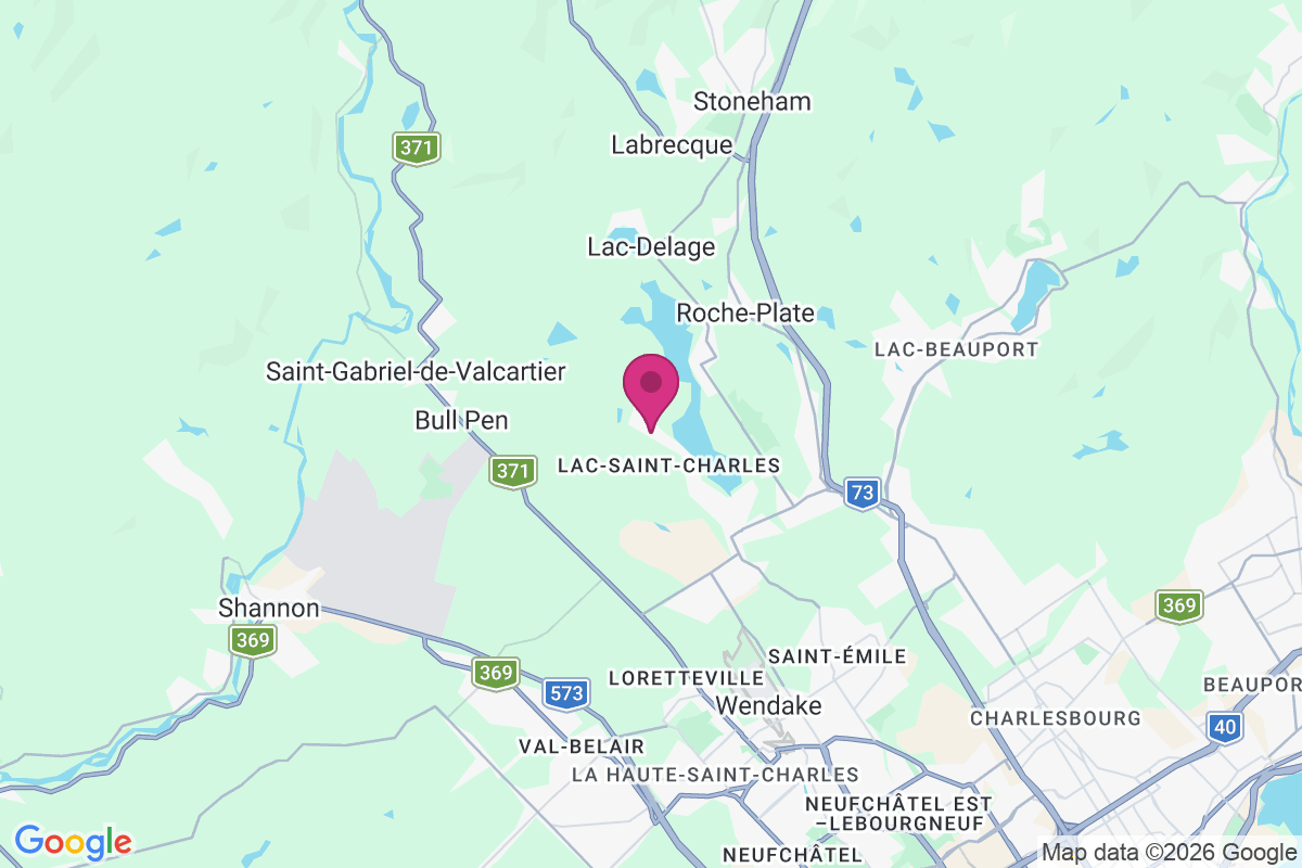 Carte de Lac-Saint-Charles