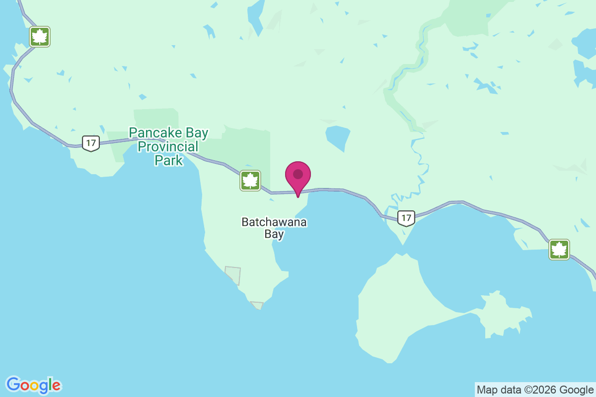 Carte de Batchawana Bay