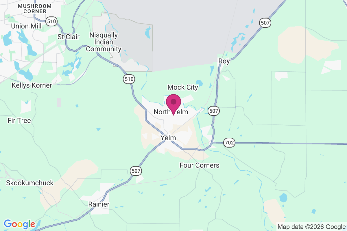 Carte de North Yelm