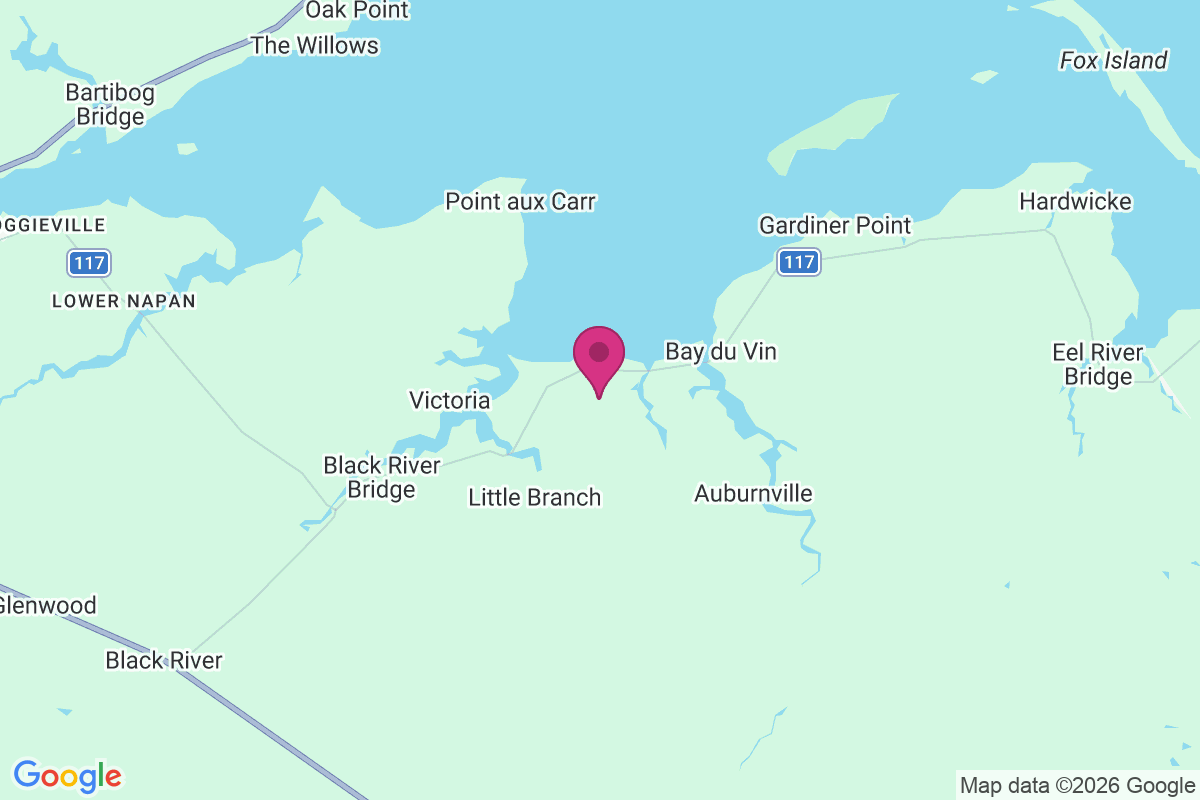 Carte de Miramichi