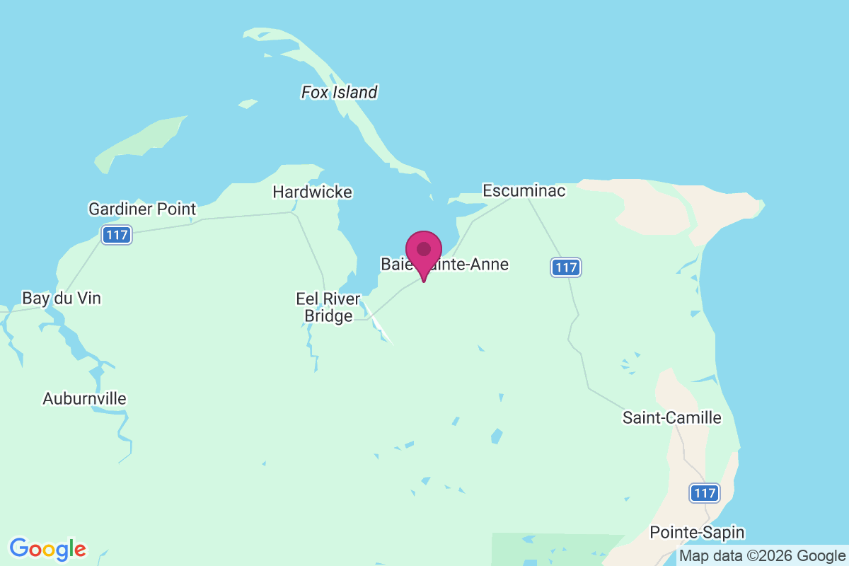Carte de Baie St Anne