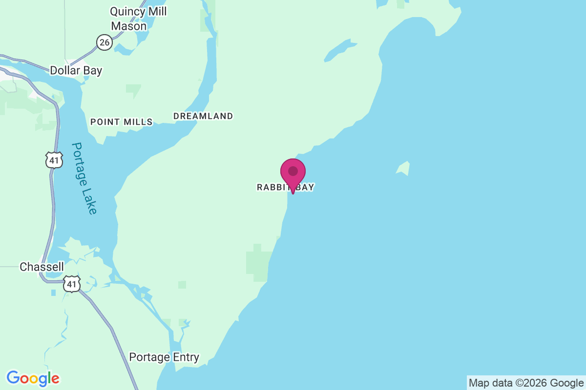 Carte de Rabbit Bay