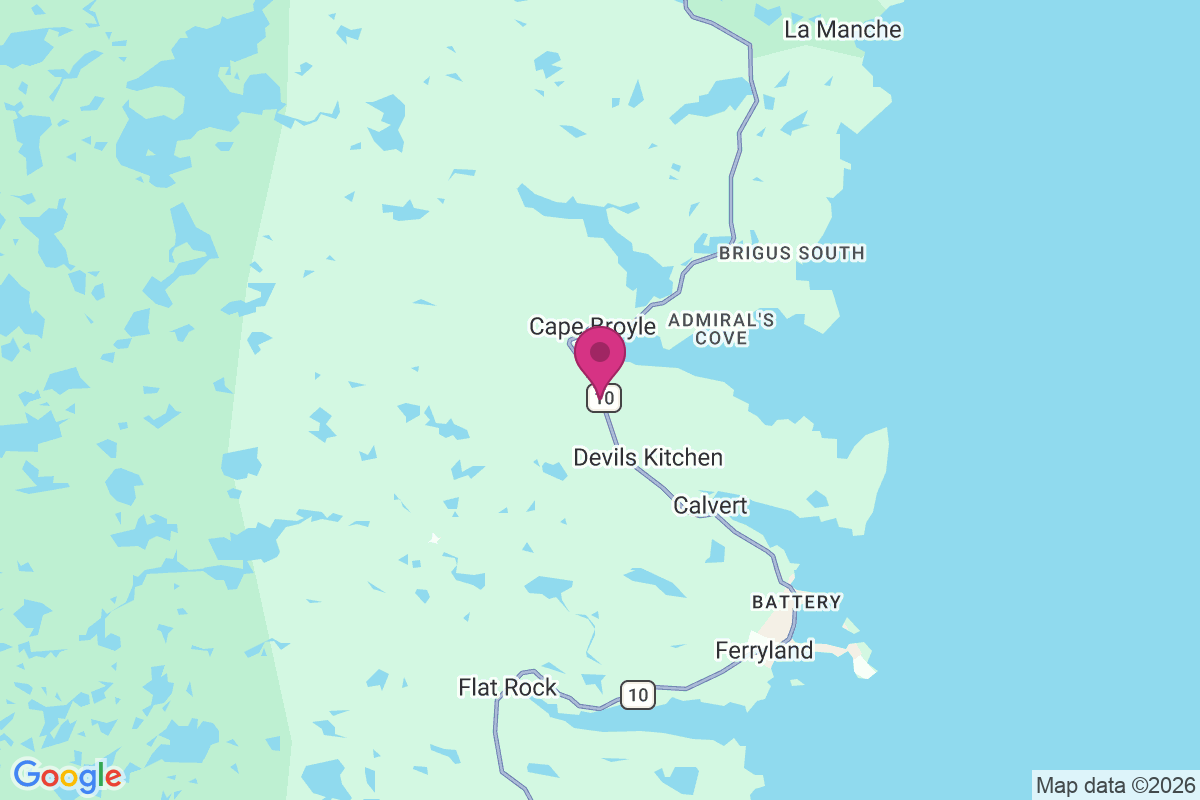 Carte de Cape Broyle