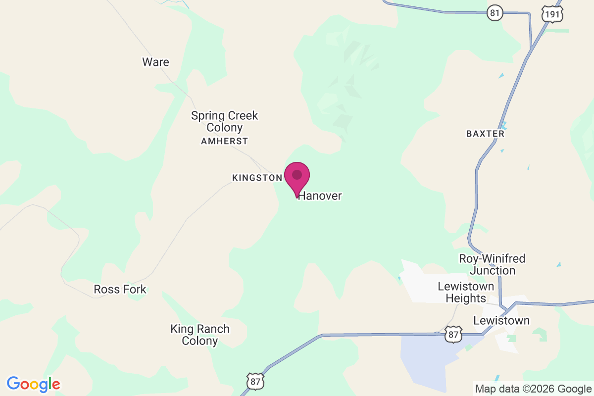 Carte de Spring Creek Junction