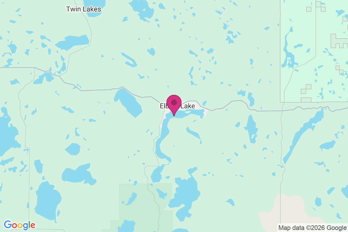 Carte de Elbow Lake Village
