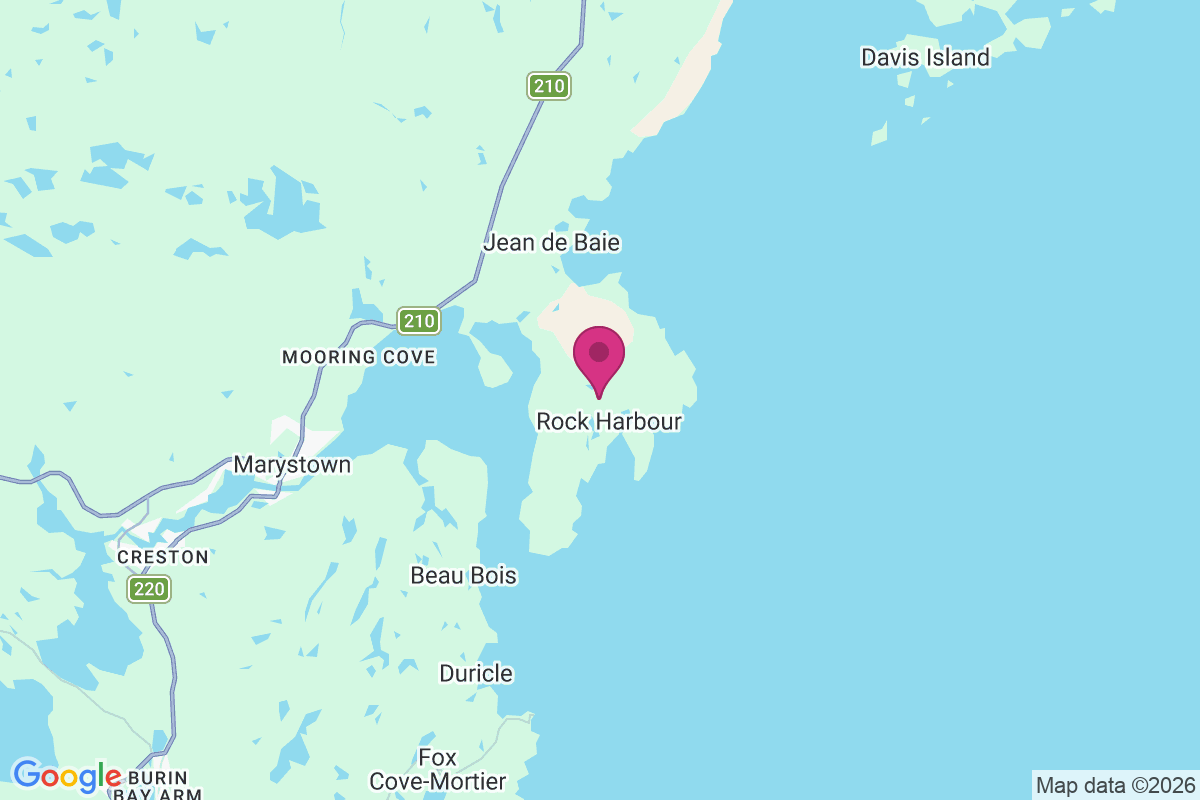 Carte de Rock Harbour